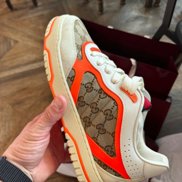 Gucci Re-Web Orange w/Monogram print - Picture 2 of 7